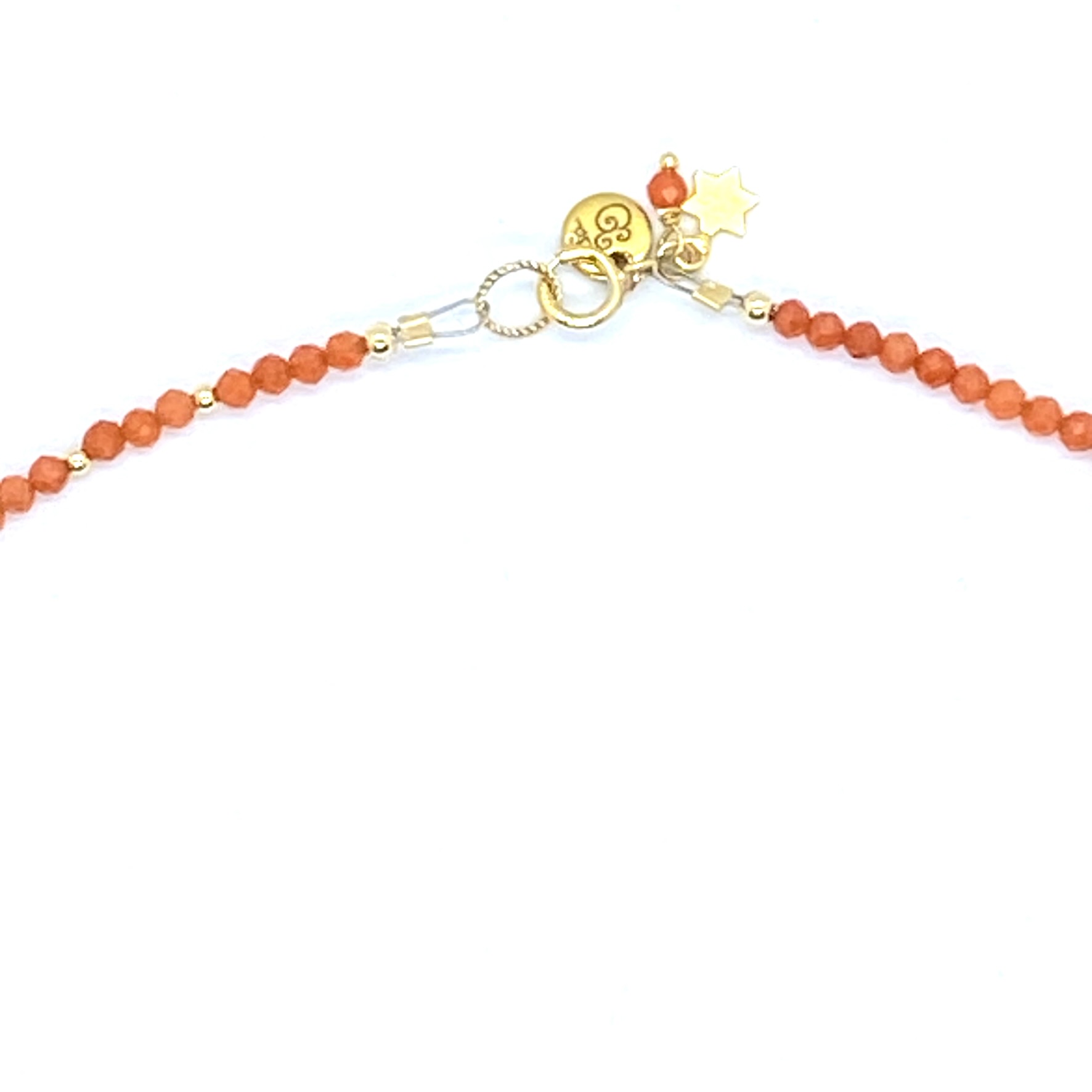 bits and pieces jewelry miyuki gemstone beads bracelets gold necklaces orange chalcedony