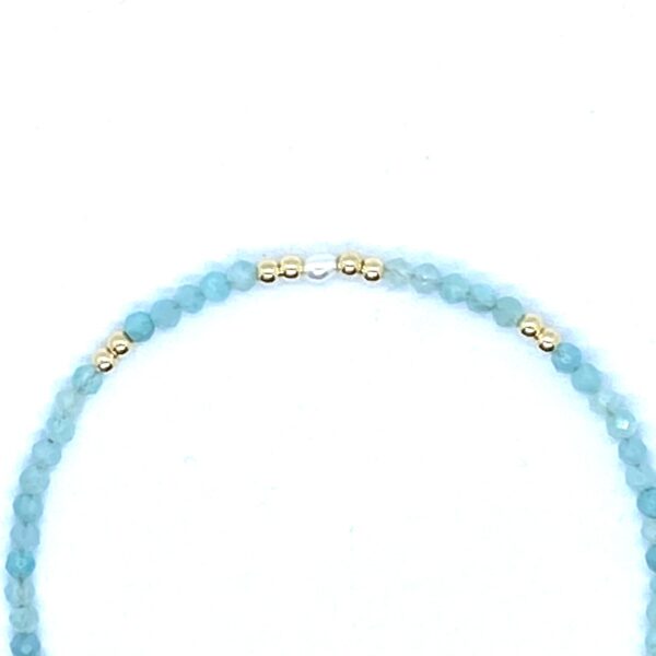 bits and pieces jewelry miyuki gemstone beads bracelets gold blue turquoise white jade gold filled gold glass beads