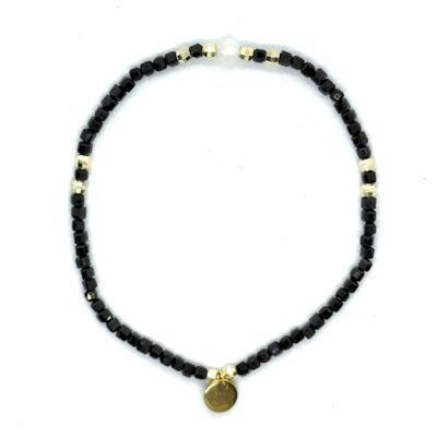 bits and pieces jewelry miyuki gemstone beads bracelets gold black spinel moonstone white gemstones gold filled beads